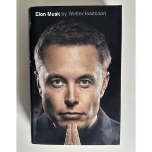 Elon Musk Book by Walter Isaacson SpaceX 2023 Hardcover) #1 Bestseller Brand New